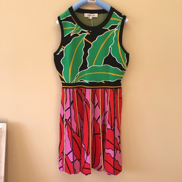 dvf parker dress